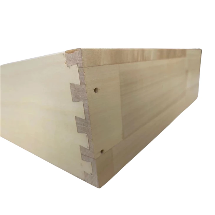 Customized Wood Poplar Drawer Side Board