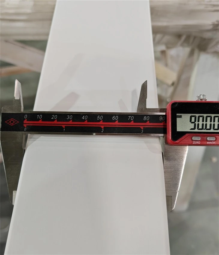 White Primed FJ Pine Stair Newel Post