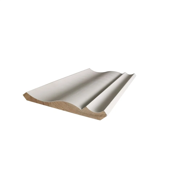 Decorative Wood Primer Wall Baseboard Millwork Moulding