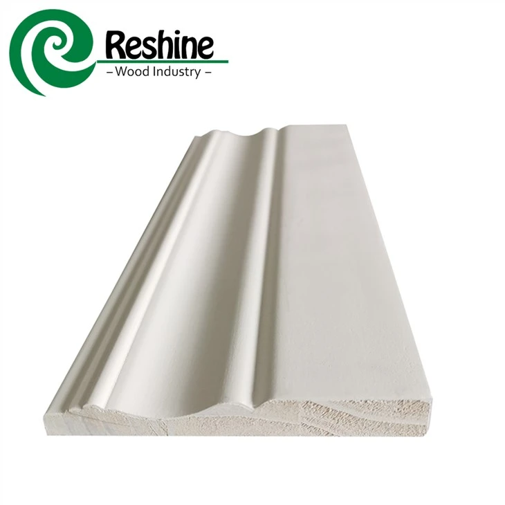 Byrddau sgyrtin Bwrdd Trim Wal Primed