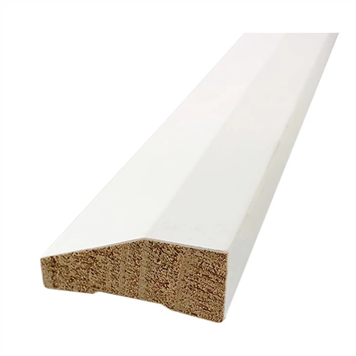 Ffenestr ar y cyd bysedd pren yn datgelu Trim Board S4S
